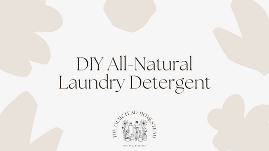 DIY All-Natural Laundry Detergent