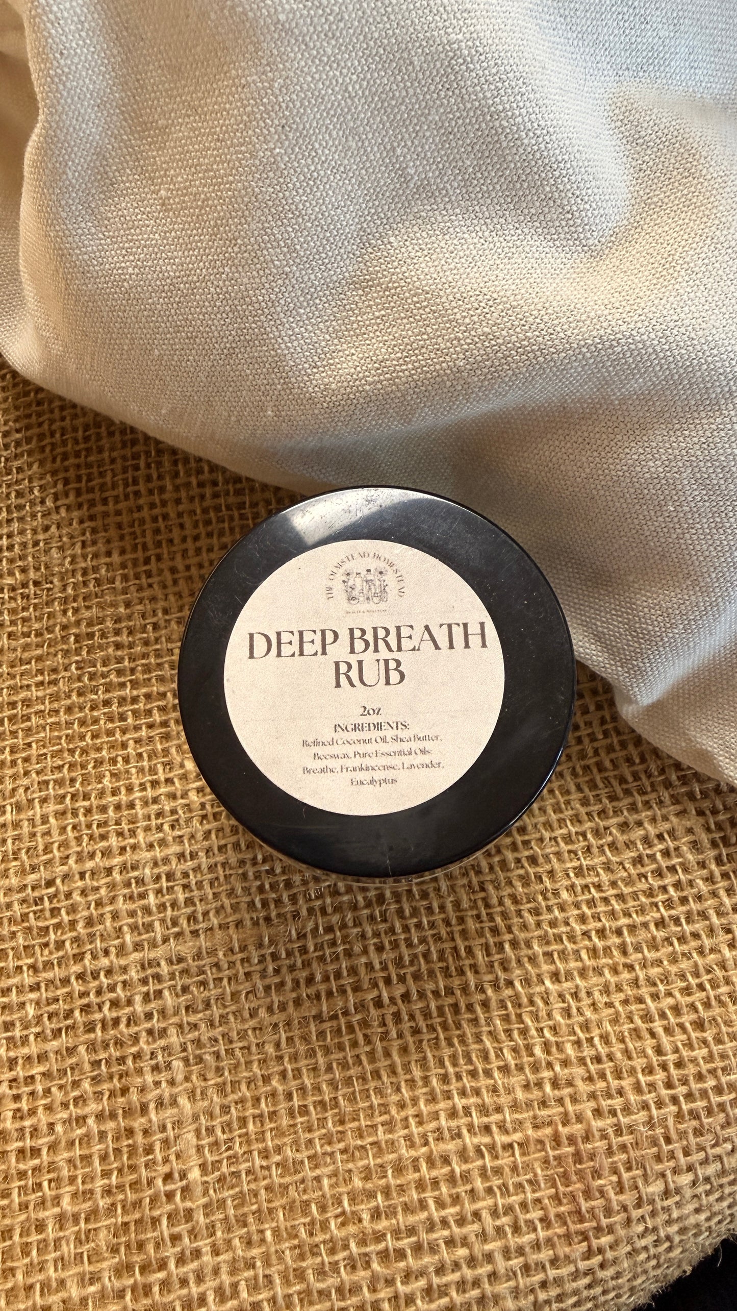 Deep Breath Chest Rub